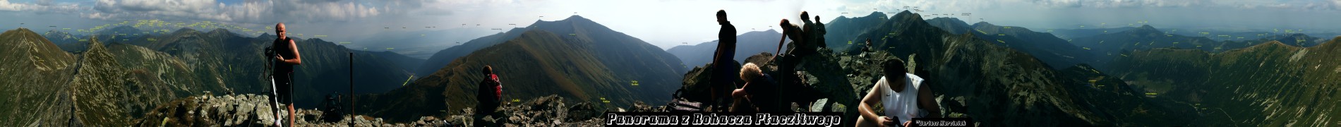 panorama z Rohacza Płaczliwego